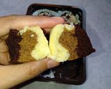 Foto langkah ke 5 dari resep Bolu kukus mocca blackforest.