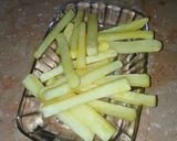 A picture of step 7 of KFC fries.