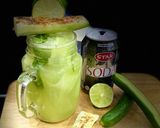 A picture of step 5 of Cucumber lemonade.