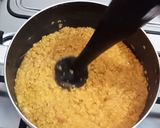 A picture of step 6 of Chicken Resha Daal.