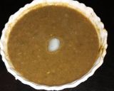 A picture of step 3 of Moong dal palak.