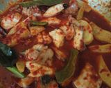 Foto langkah ke 7 dari resep Ayam Kentang Masak Cabe Kering.
