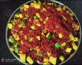 A picture of step 4 of Gumberry Raw Mango Sour Pickle (Gunda / Lasoda Kairi Khatta Aachar).