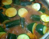 A picture of step 1 of Algerian Couscous.
