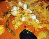 Foto langkah ke 5 dari resep Rendang Ayam Telur Puyuh Khas Minang.