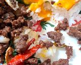 泰國打拋(牛)飯 Kra Prao Rice的食譜步驟8照片