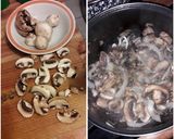 Foto del paso 2 de la receta: Pollo en salsa de champiñones en escabeche