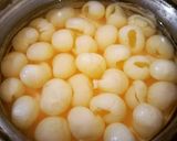 Foto langkah ke 4 dari resep Silky Milky Longan Pudding.