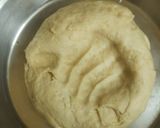 A picture of step 5 of No Oven Eggless Stuffed Sesame Bun.