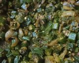 प्याज की भिंडी (Pyaz ki bhindi recipe in hindi) रेसिपी चरण 3 फोटो