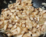 Foto del paso 3 de la receta: Pastel de champiñones y alcachofas en airfryer