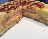 Foto del paso 2 de la receta: Tortillón de york, queso y pimiento morrón GM F