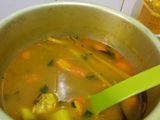 Sup Ayam bumbu kuning