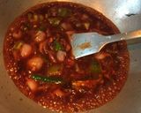 A picture of step 8 of Paneer Chilli.