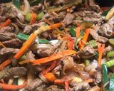 Foto del paso 2 de la receta: Fajitas de carne con verduras