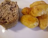 A picture of step 4 of Parmesan and mushroom meatloaf polpettone ai funghi e parmigiano.