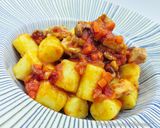 Foto del passaggio 9 della ricetta Gnocchi di Patate con Ragù di Coniglio Gluten Free