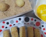 صورة لخطوة 3 من وصفة كروكات البطاطا المحشية ممممم بنة😋