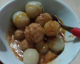 Foto langkah ke 5 dari resep Cilok Kuah Kacang.