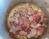 A picture of step 2 of Moong dhal.