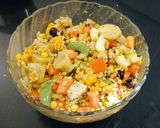 A picture of step 8 of Summer Special Juicy Jowar & Tofu Colorful Salad Bowl.