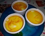 Pas rețetă Flan de flori de portocal 4 fotografie