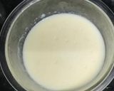 A picture of step 3 of Kunafa Arabic sweet.