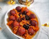 صورة لخطوة 10 من وصفة طاجين لحلو بكريات جوز الهند 🥥