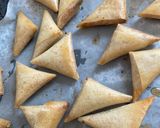 Une image de l'étape 4 de Briouates aux amandes cuisson au four.