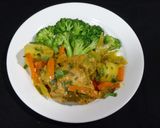 Foto del paso 5 de la receta: Muslos de pollo estofados al curry