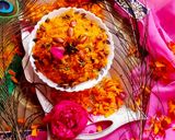 मीठे पुलाव/जर्दा पुलाव (meethe pulao / zarda pulao recipe in Hindi) रेसिपी चरण 7 फोटो