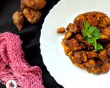 A picture of step 4 of Dry taro sabzi (Arbi k gutkhe).