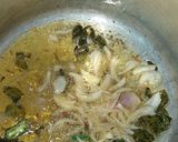 A picture of step 2 of Moong Dal & Soya Chunk Rice.
