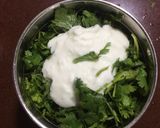 A picture of step 2 of Dhaniya Chicken.
