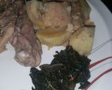 A picture of step 9 of Matoke with sidechic in green land.