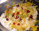 A picture of step 4 of Raw banana & sweet potato tikki chaat.