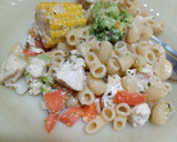Foto del paso 4 de la receta: Fideos con verduras y pollo en salsa blanca