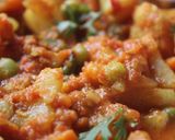 A picture of step 12 of Mixed vegetable curry.