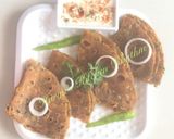 A picture of step 6 of Dal paratha.
