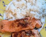 Isteni mézes-fokhagymás lazac recept fázis 6 fotója