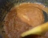 A picture of step 6 of Caramel toffee.