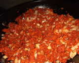 Foto del paso 1 de la receta: Chorizo con Ejotes a la mexicana