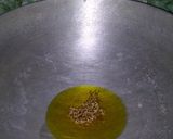 A picture of step 1 of Tomato green chilli veg.