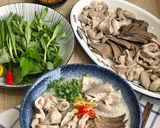 Hình bước làm 10 của món Cháo lòng