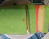 Foto langkah ke 10 dari resep Bolu kukus 3 warna.