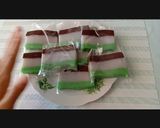 Foto langkah ke 5 dari resep Es Gabus Coklat Pandan.