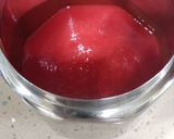 A picture of step 12 of Valentine's Heart Cake.