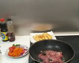 Foto del paso 1 de la receta: Lomo saltado peruano