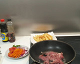 Foto del paso 1 de la receta: Lomo saltado peruano