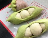 Hình bước làm 2 của món Bánh bao hạt đậu cho bé